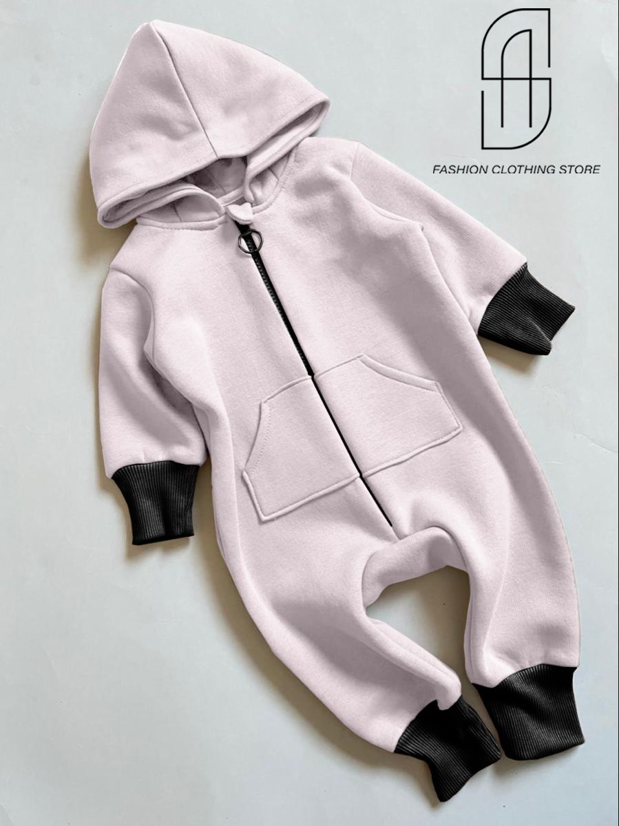 Baby Boy Girl Kids Hooded Romper Jumpsuit Bodysuit Clothes Outfits Long Sleeve Playsuit Toddler One Piece Outfit