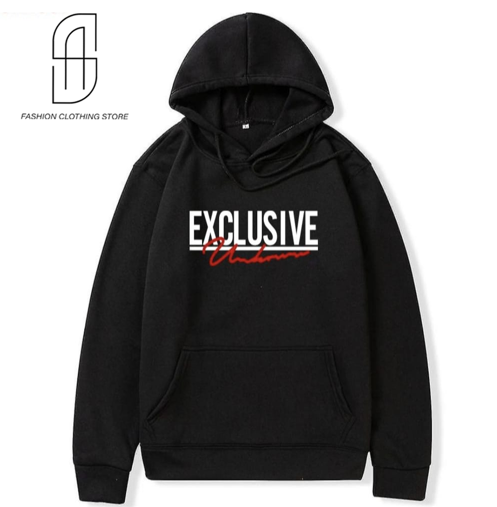 NEW TRENDY PREMIUM QUALITY WINTER COLLCETION PRINTED PULLOVER HOODIES FOR MENS