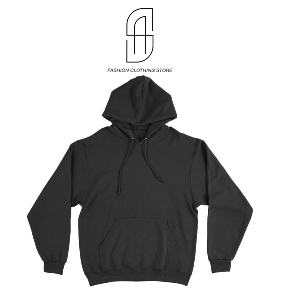 NEW TRENDY PREMIUM WINTER COLLECTION PLANE BASIC PULL OVER HOODIES FOR MENS AND WOMENS