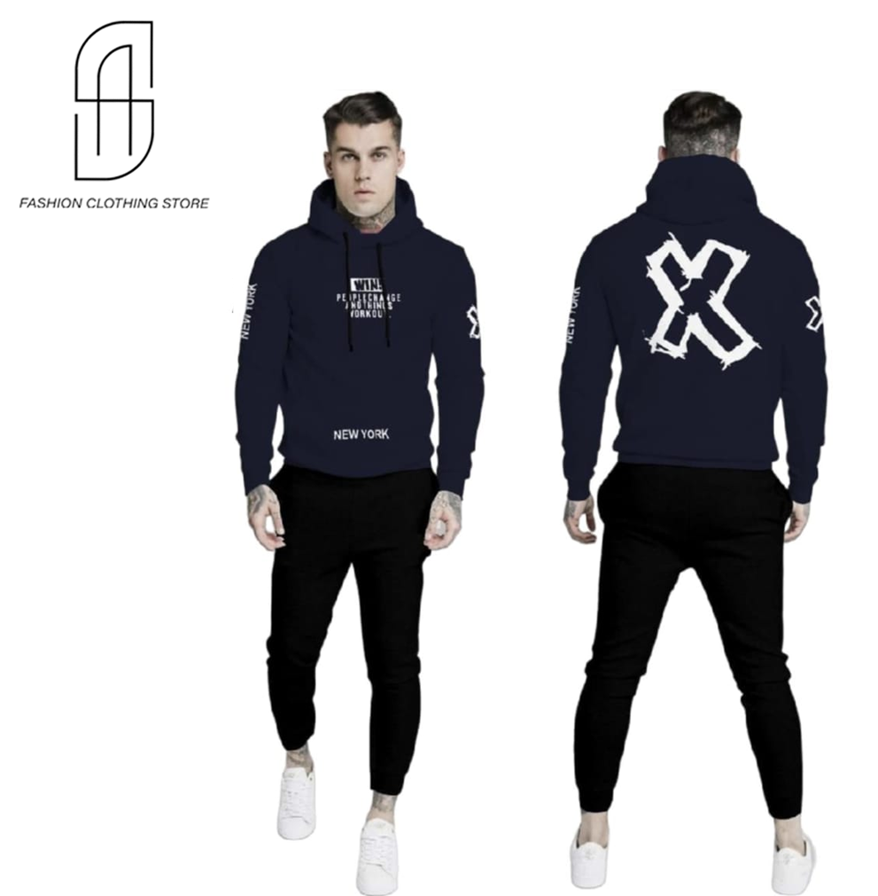 NEW TRENDY PREMIUM QUALITY WINTER COLLECTION PRINTED HOODIES FOR MENS AND WOMENS