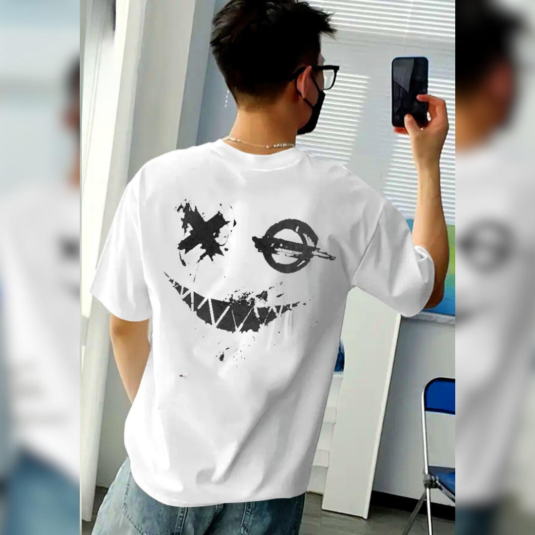 Grinning Shadows Tee (White)