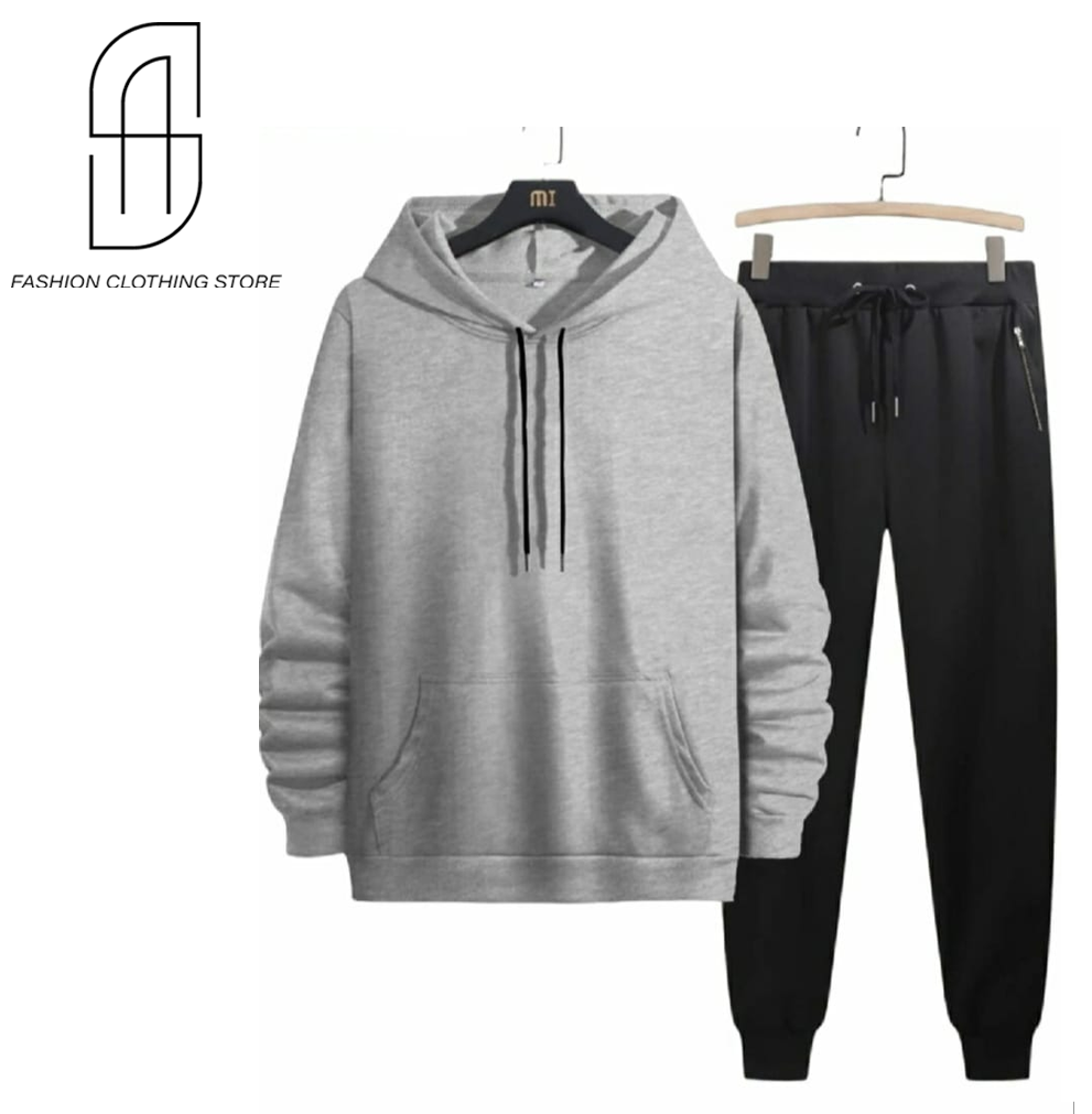 Product details of NEW TRENDY PREMIUM QUALITY WINTER COLLECTION PRINTED PULLOVER HOODIES TRACKSUIT FOR MENS